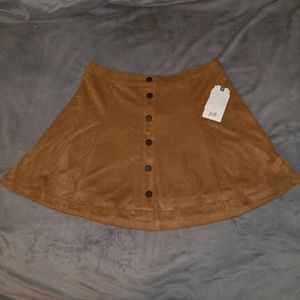 Brown skirt